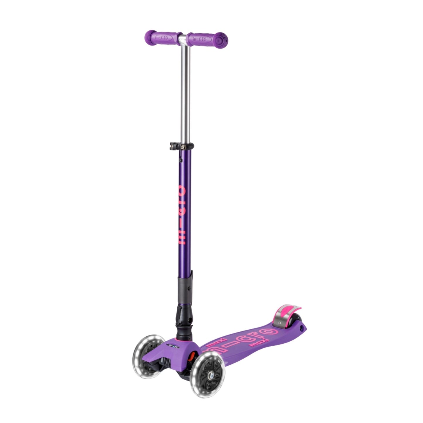 Maxi Micro Deluxe LED Foldable Purple