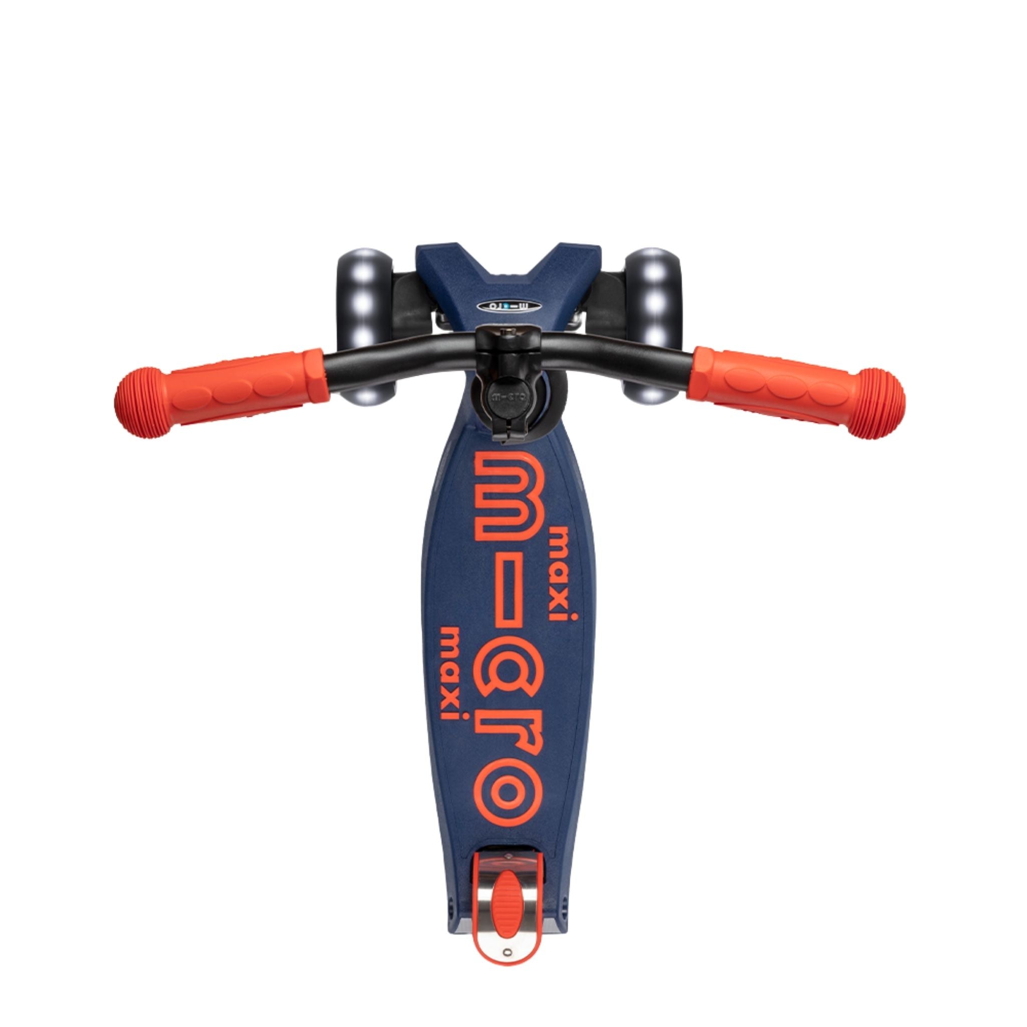 Micro Maxi Deluxe Pro LED 3 Tekerli Işıklı Çocuk Scooter Navy Red