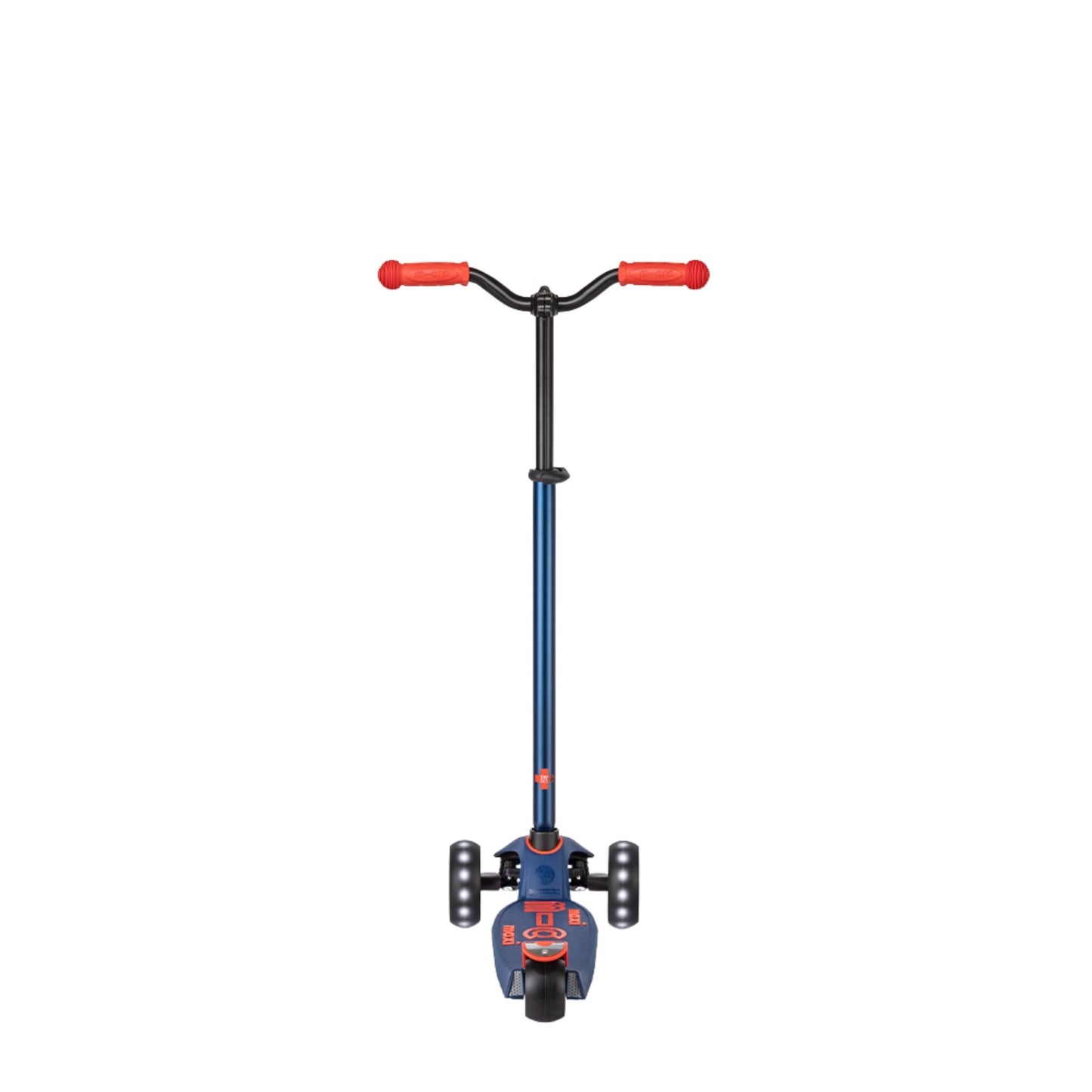 Micro Maxi Deluxe Pro LED 3 Tekerli Işıklı Çocuk Scooter Navy Red