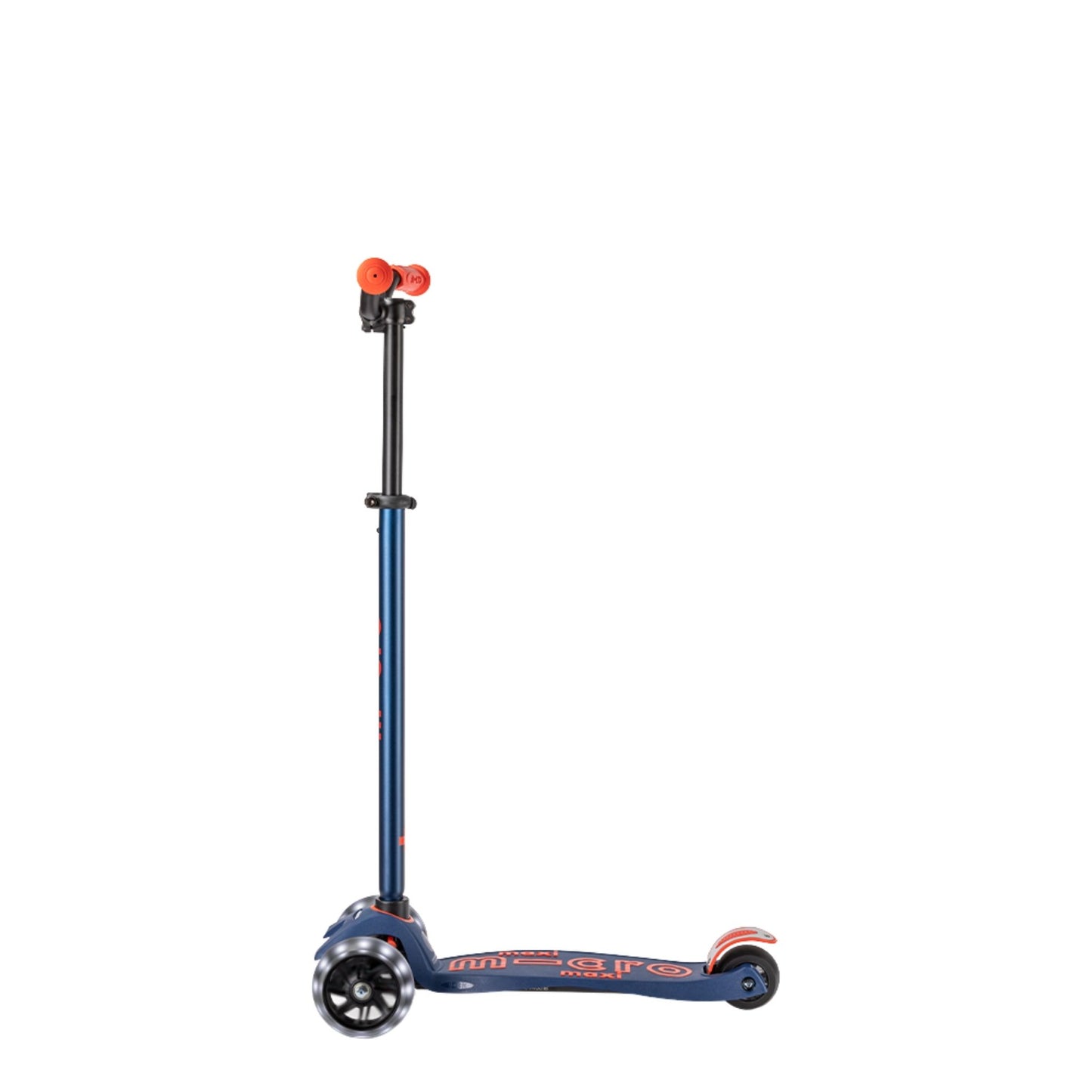Micro Maxi Deluxe Pro LED 3 Tekerli Işıklı Çocuk Scooter Navy Red
