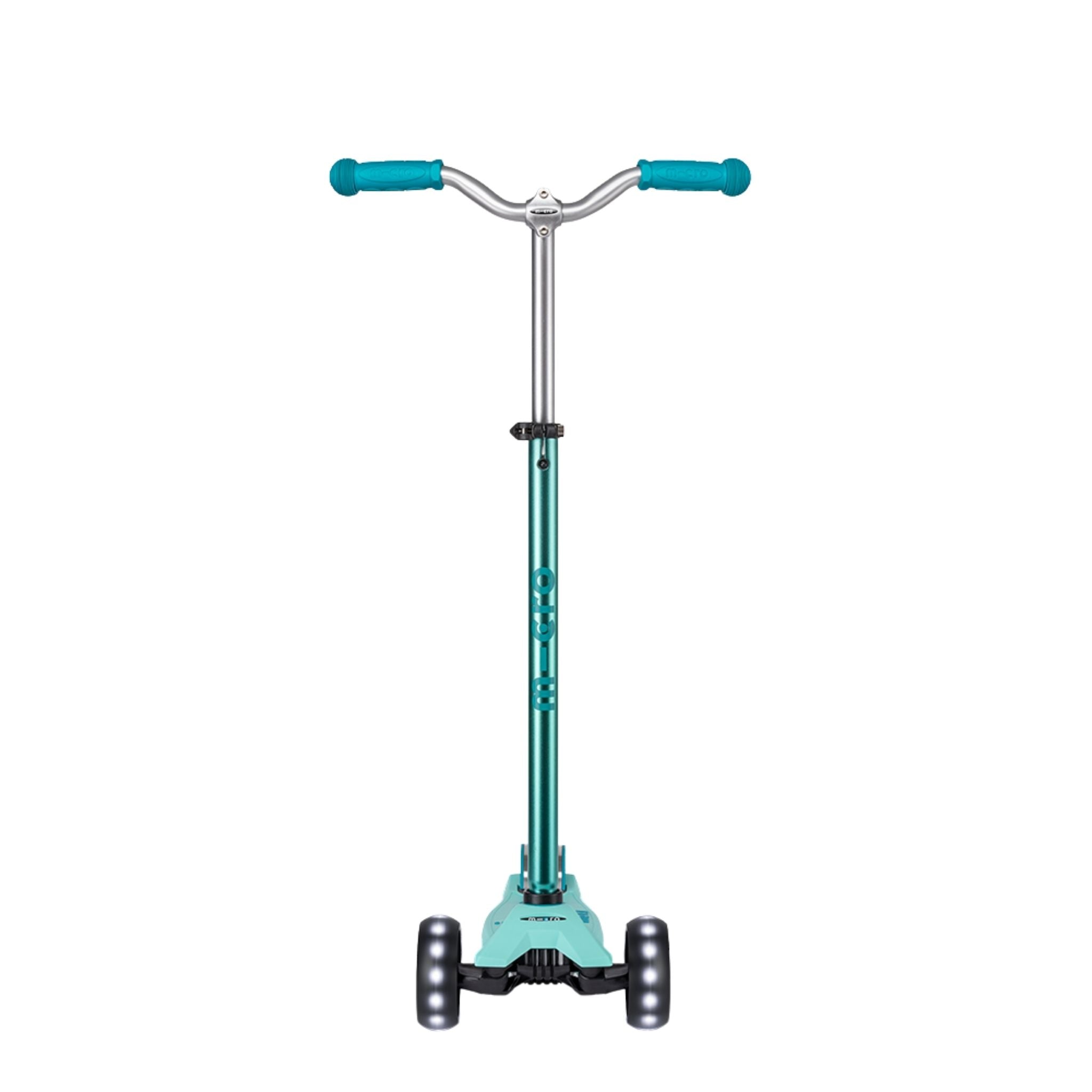 Micro Maxi Deluxe Pro LED 3 Tekerli Işıklı Çocuk Scooter Vibrant Blue