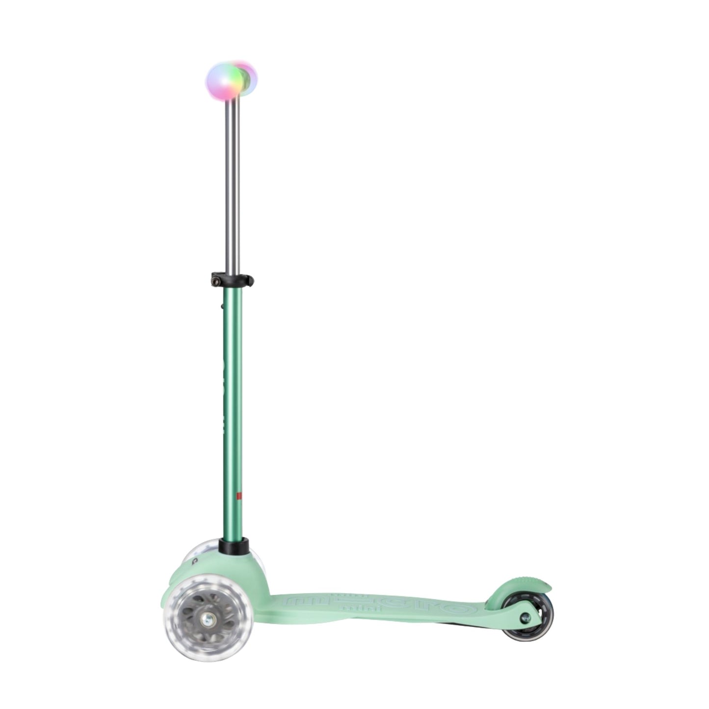 Micro Mini2Grow Deluxe Magic 3 Tekerlekli Scooter LED Mint
