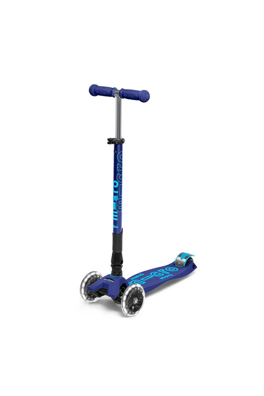 Micro Maxi Deluxe Foldable LED Navy Blue + Micro Zil Dark Blue