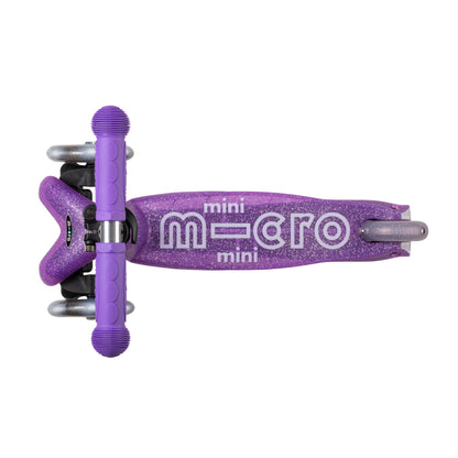 Micro Mini Deluxe 3 Tekerlekli Scooter Fairy Glitter Led Mor