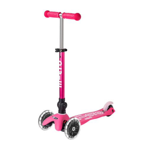 Micro Mini Deluxe Foldable LED Pink