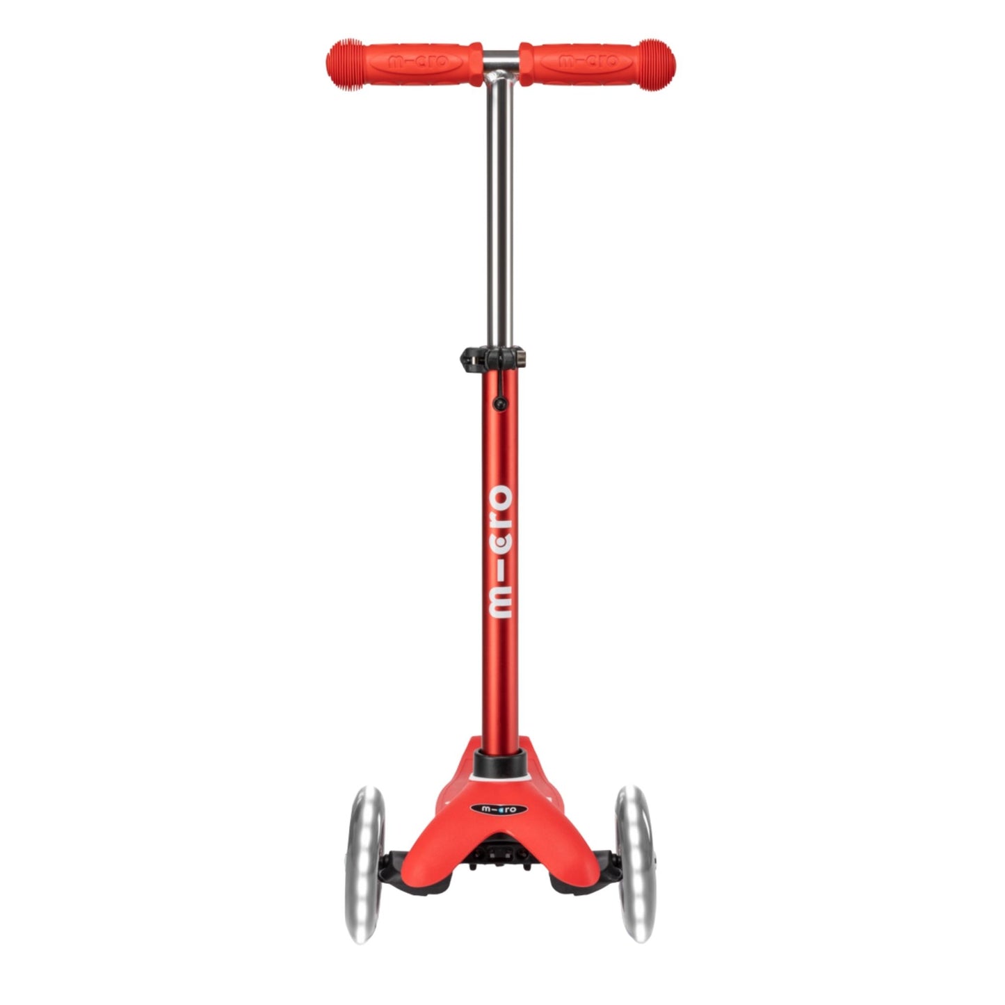 Micro Mini Deluxe LED 3 Tekerlekli Scooter Red
