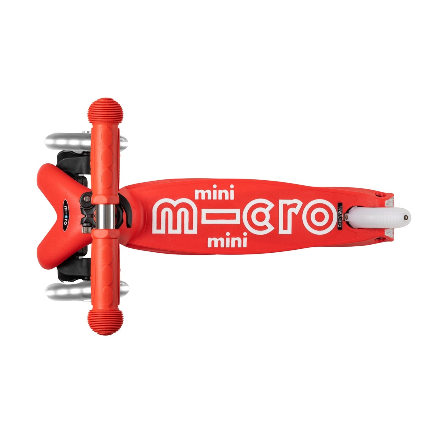 Micro Mini Deluxe LED 3 Tekerlekli Scooter Red