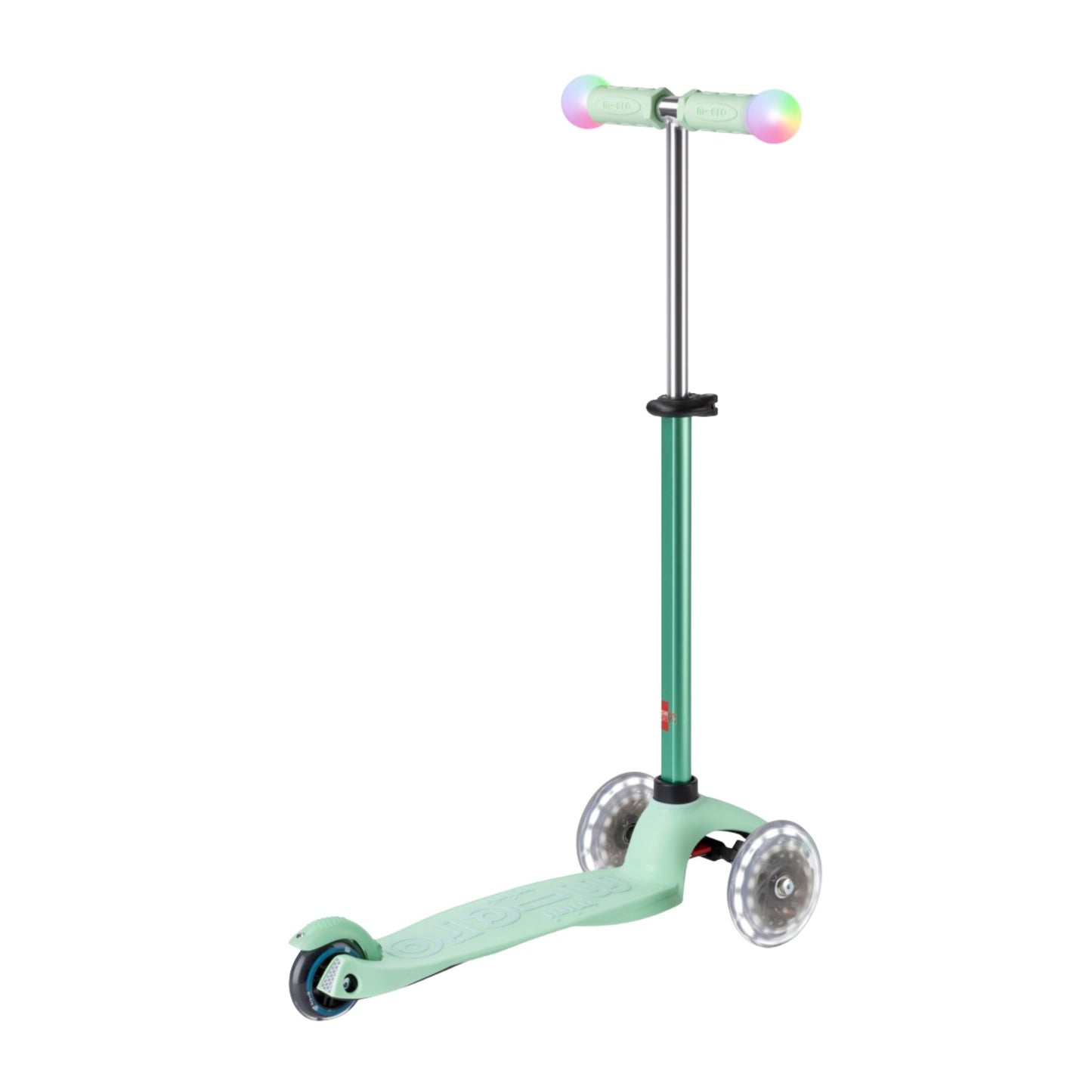 Micro Mini2Grow Deluxe Magic 3 Tekerlekli Scooter LED Mint